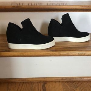Steve Madden Wrangle Black Suede Loafer Size 7.5